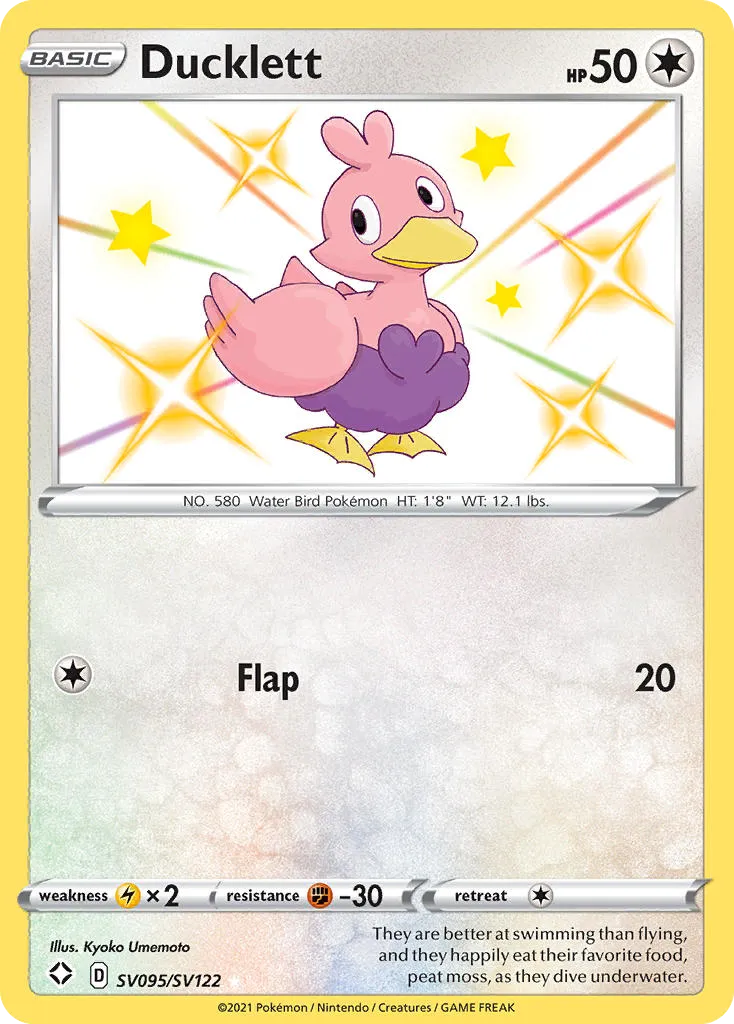 Ducklett SV095/122 Destinos Brilhantes Cofre Brilhante