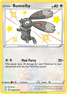 Bunnelby SV097 Destinos Brilhantes Cofre Brilhante