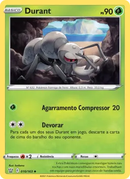 Durant 10 Estilos de Batalha