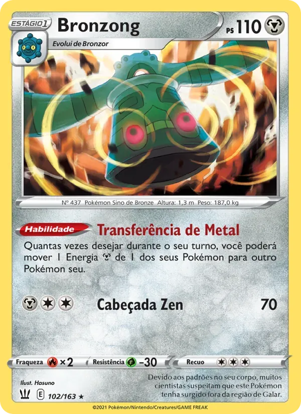 Bronzong 102/163 Estilos de Batalha
