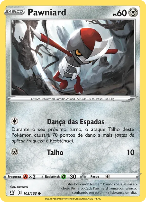 Pawniard 103/163 Estilos de Batalha