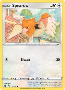 Spearow 111 Estilos de Batalha