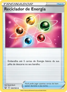 Reciclador de Energia 124 Estilos de Batalha