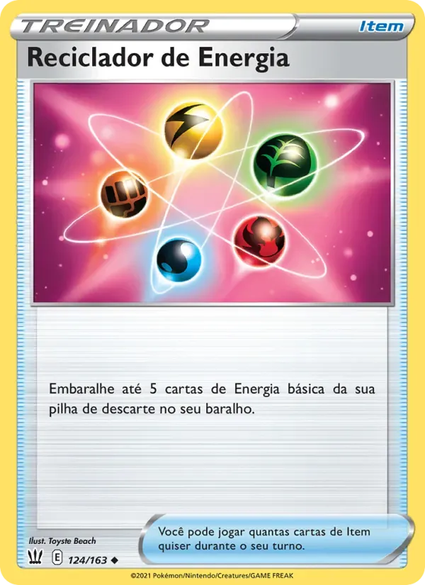Reciclador de Energia 124/163 Estilos de Batalha