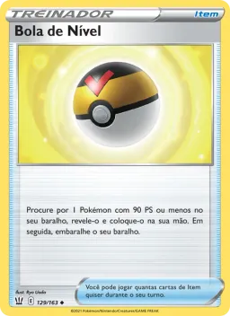 Bola de Nível 129 Estilos de Batalha