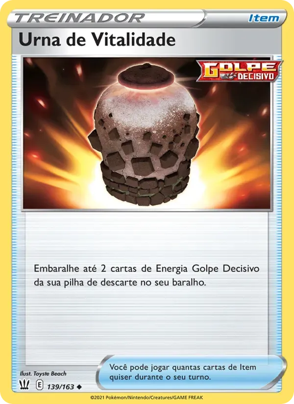 Urna de Vitalidade 139/163 Estilos de Batalha