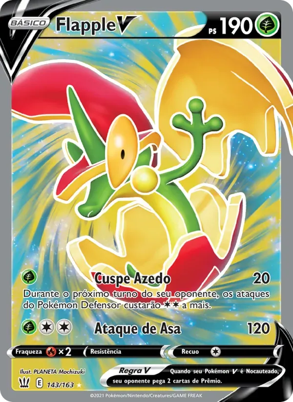 Flapple V 143/163 Estilos de Batalha