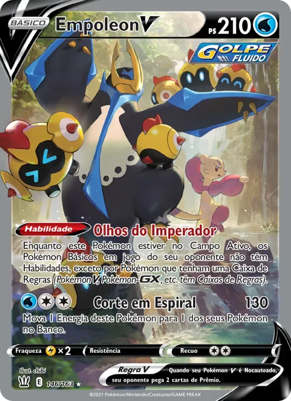 Empoleon V 146/163 Estilos de Batalha