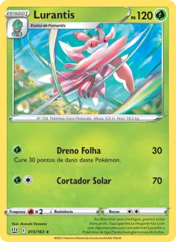 Lurantis 15 Estilos de Batalha