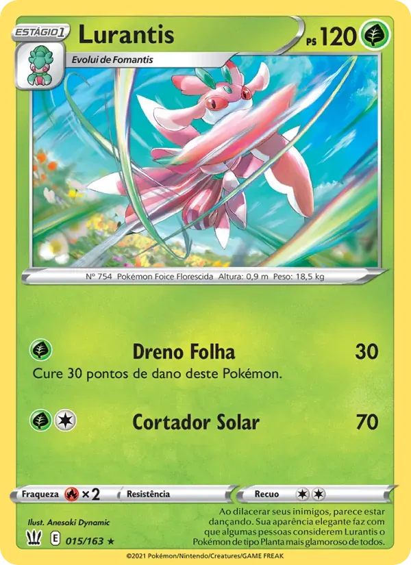 Lurantis 15/163 Estilos de Batalha