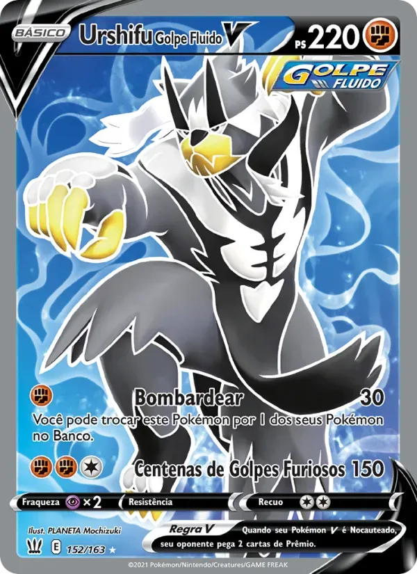 Urshifu Golpe Fluido V 152/163 Estilos de Batalha