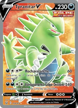 Tyranitar V 154 Estilos de Batalha