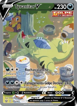 Tyranitar V 155 Estilos de Batalha