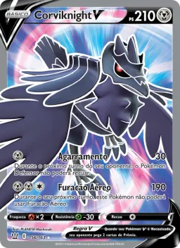 Corviknight V 156 Estilos de Batalha