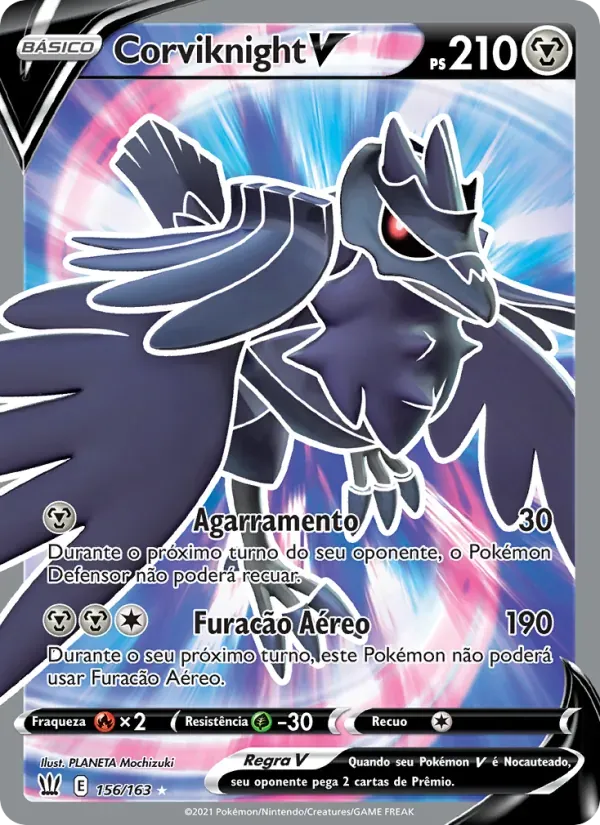 Corviknight V 156/163 Estilos de Batalha