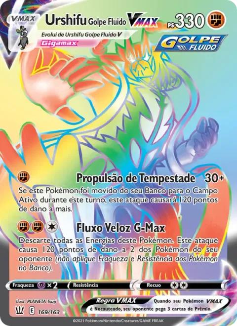 Urshifu Golpe Fluido VMAX 169/163