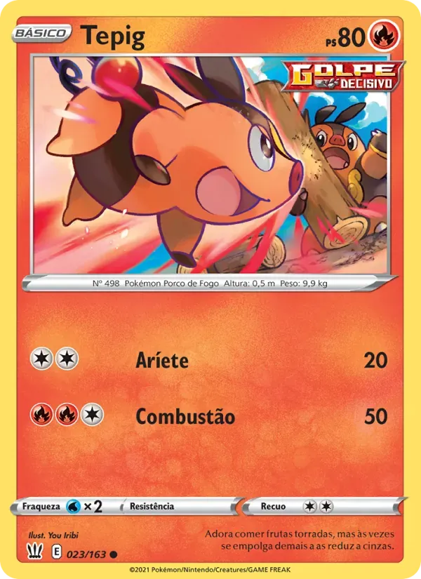 Tepig 23/163 Estilos de Batalha