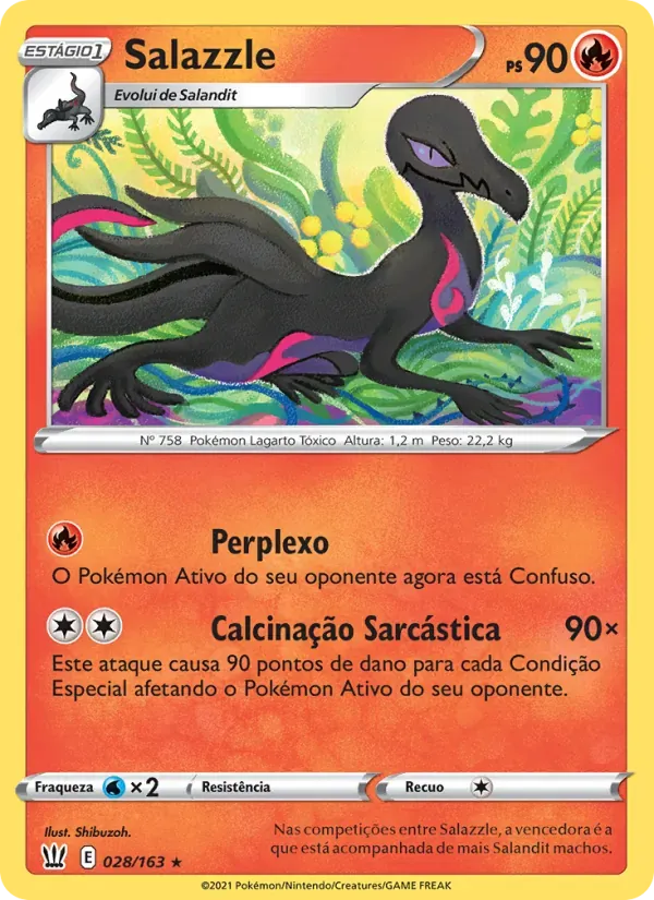 Salazzle 28/163 Estilos de Batalha