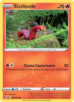 Sizzlipede 29 Estilos de Batalha