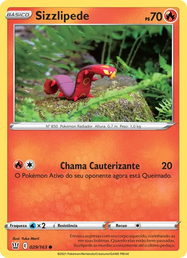 Sizzlipede 29/163 Estilos de Batalha