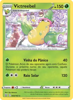 Victreebel 3 Estilos de Batalha