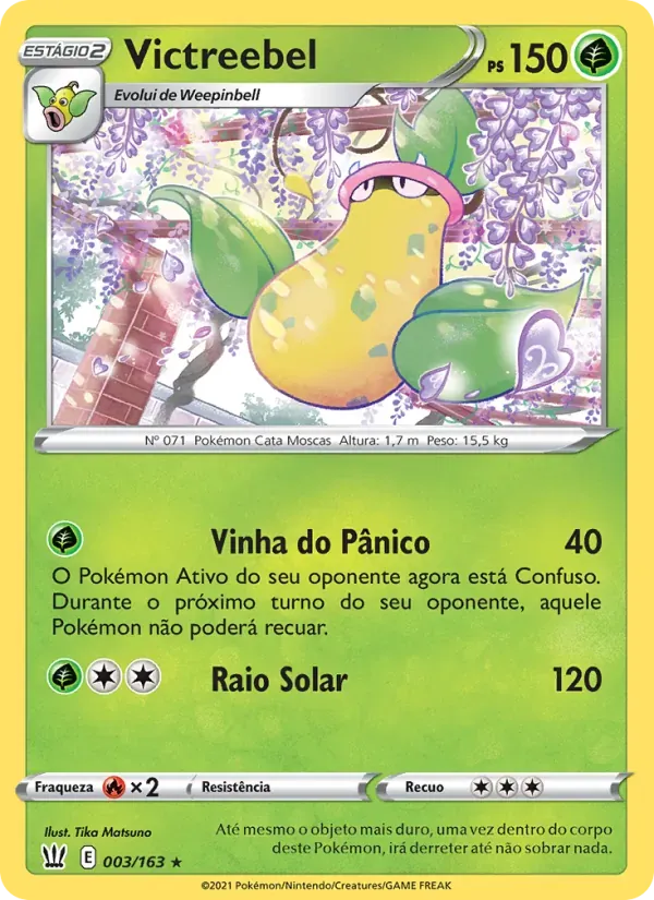 Victreebel 3/163 Estilos de Batalha