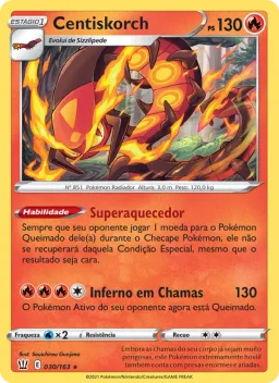 Centiskorch 30 Estilos de Batalha