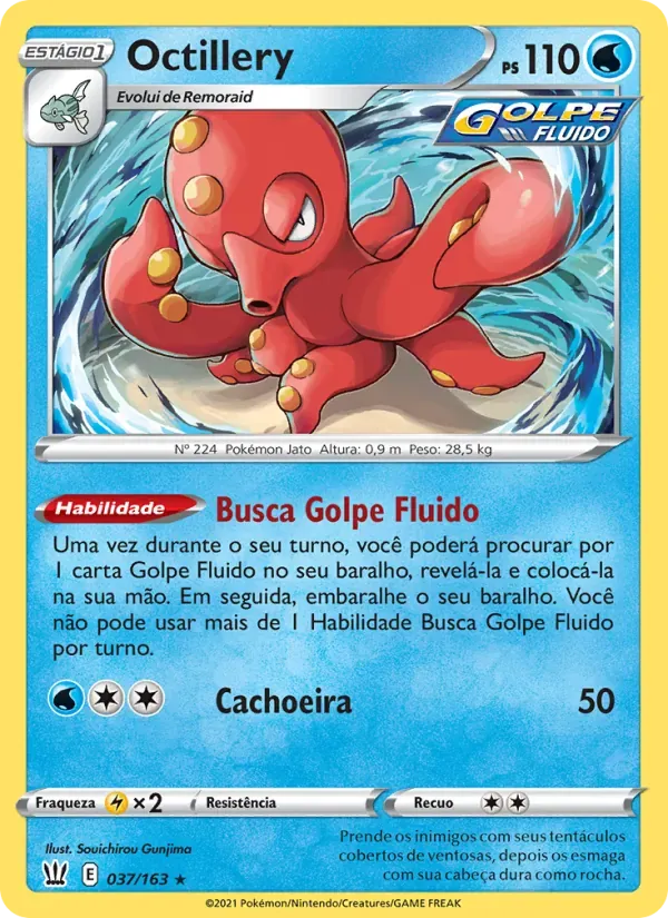 Octillery 37/163 Estilos de Batalha