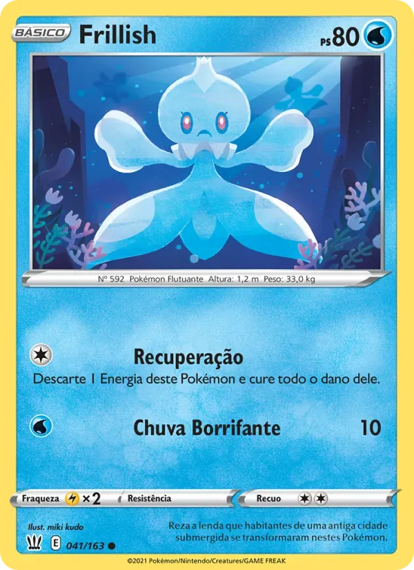 Frillish 41/163 Estilos de Batalha