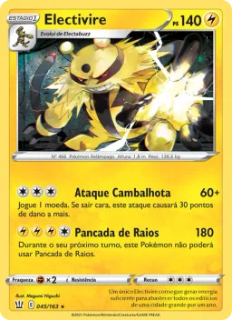 Electivire 45 Estilos de Batalha