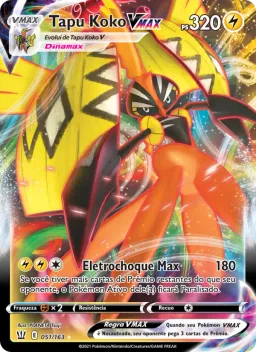Tapu Koko VMAX 51 Estilos de Batalha