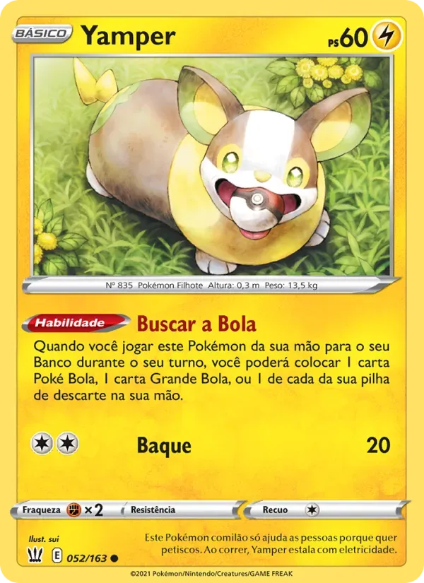 Yamper 52/163 Estilos de Batalha