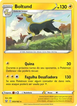 Boltund 53 Estilos de Batalha