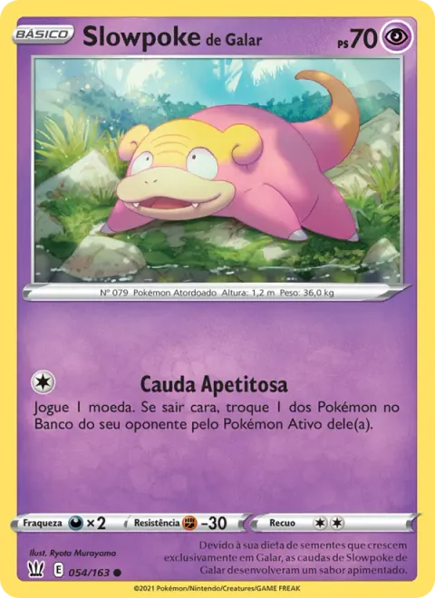 Slowpoke de Galar 54/163