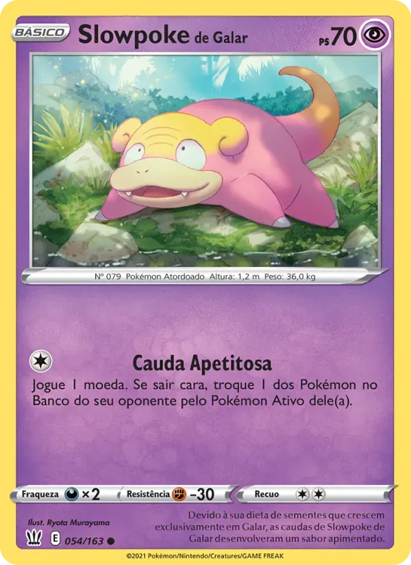 Slowpoke de Galar 54/163 Estilos de Batalha