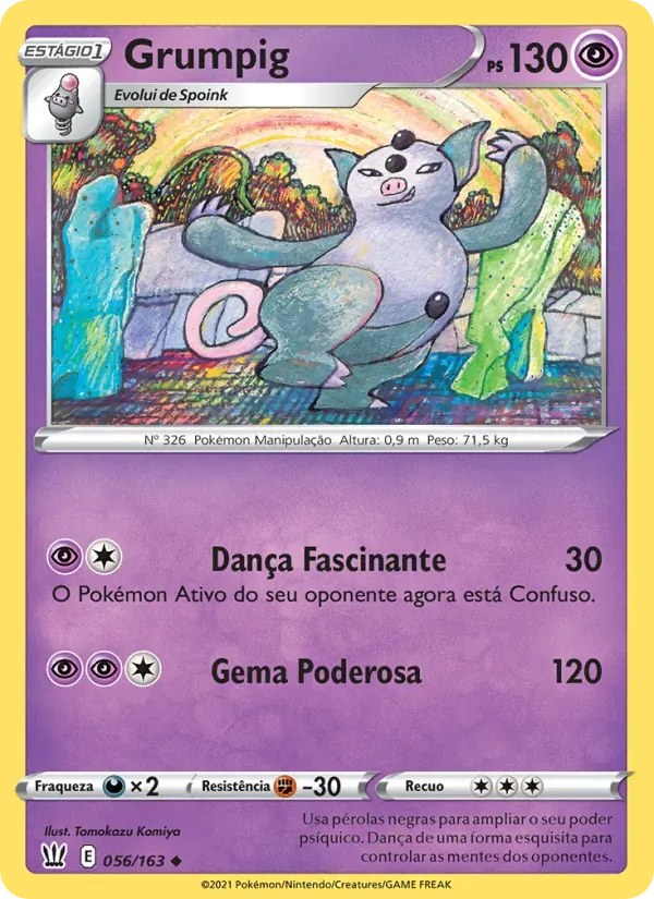 Grumpig 56/163 Estilos de Batalha