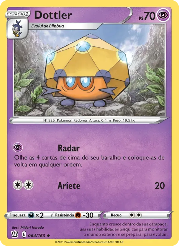 Dottler 64/163 Estilos de Batalha