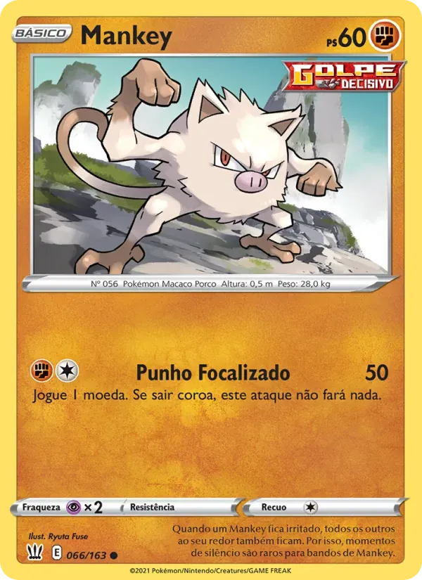 Mankey 66/163 Estilos de Batalha