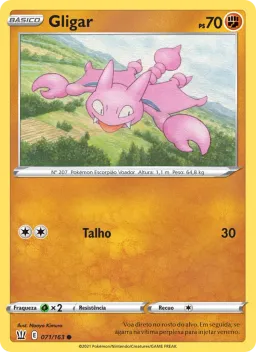 Gligar 71 Estilos de Batalha
