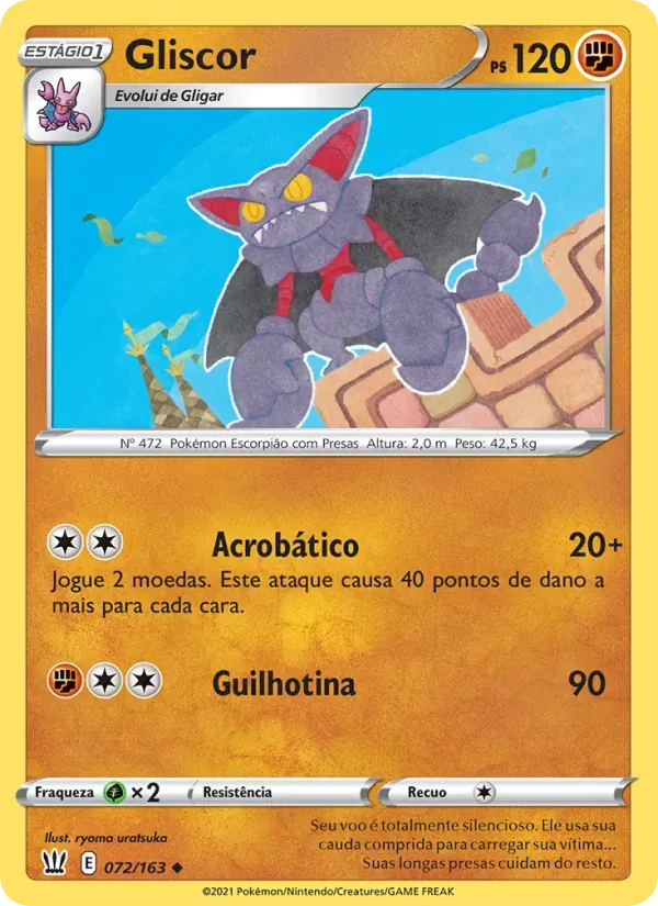 Gliscor 72/163 Estilos de Batalha