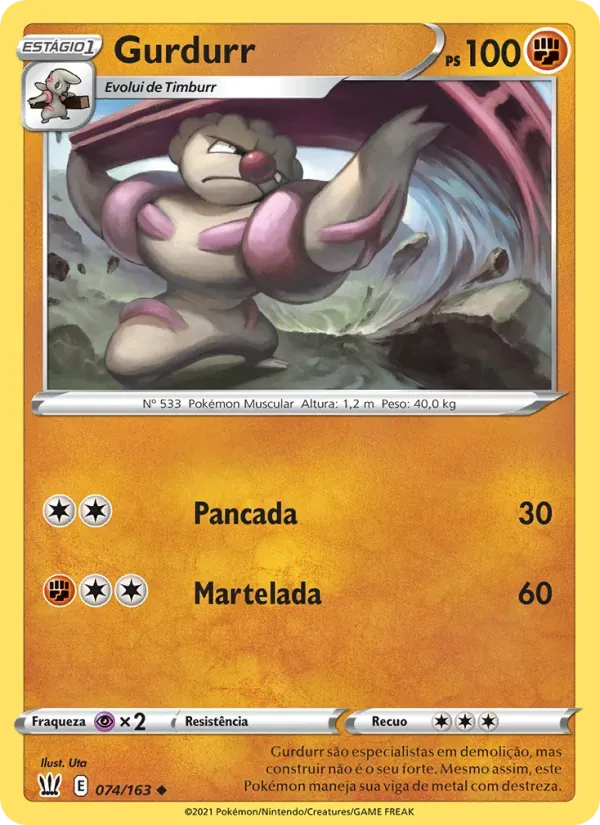 Gurdurr 74/163 Estilos de Batalha