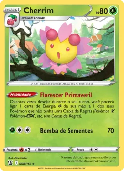 Cherrim 8 Estilos de Batalha