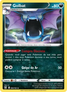 Golbat 90 Estilos de Batalha