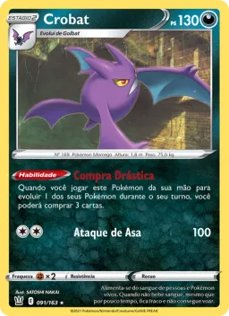 Crobat 91 Estilos de Batalha