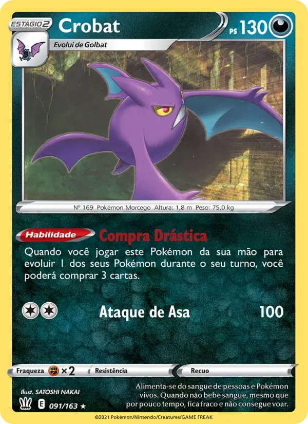 Crobat 91/163 Estilos de Batalha