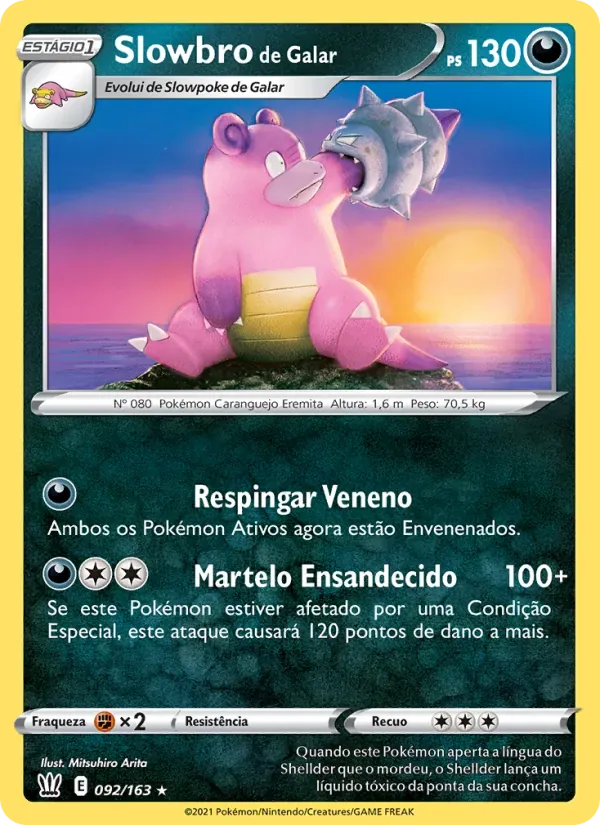 Slowbro de Galar 92/163 Estilos de Batalha