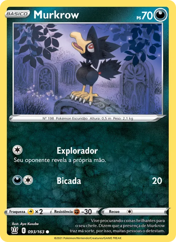 Murkrow 93/163 Estilos de Batalha