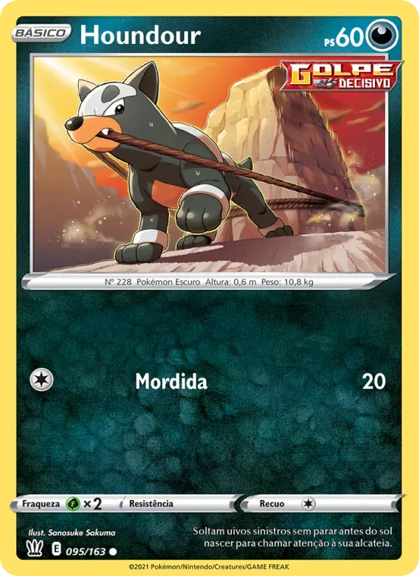 Houndour 95/163 Estilos de Batalha