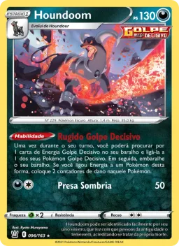 Houndoom 96 Estilos de Batalha