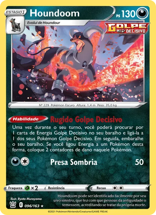 Houndoom 96/163 Estilos de Batalha